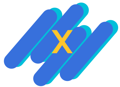 Logo vom Seminar Climate Anxiety X Climate Courage, gelber Schriftzug vor stilisierter blauer Wolke.